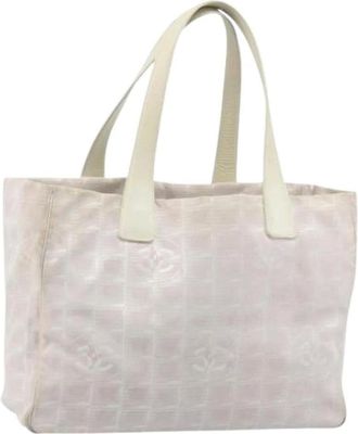 Chanel Pre-owned Tote Bags, female, Pink, Size: ONE SIZE Pre-owned Vintage Tote Bag