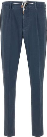 Eleventy Pantaloni affusolati - Blu