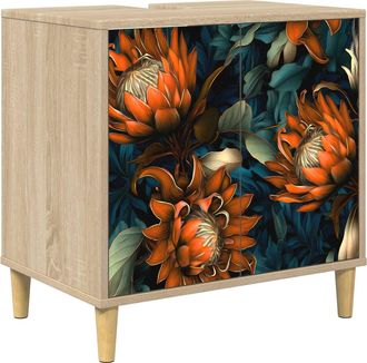 vidaXL Mueble De Cuarto De Ba&ntilde;o Lochem Sonoma 60 X 40 X 60 Cm Vidaxl