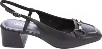 Vaneli Womens Darrel Nappa Slingback Pumps In Black