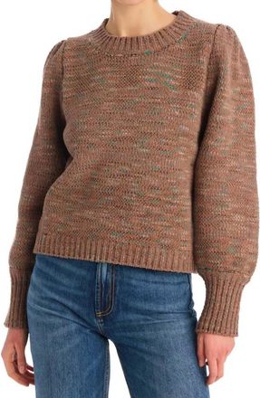 Allison New York Charlotte Sweater In Brown