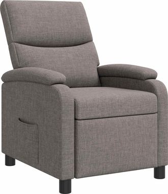 vidaXL Recliner Topo Tela Vidaxl