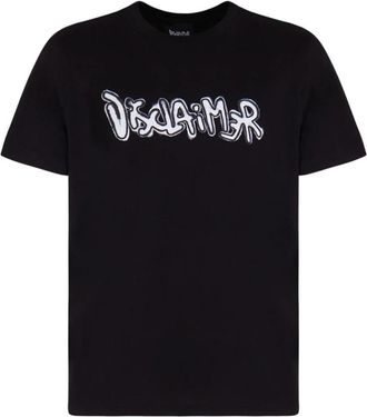 Disclaimer Urban Jersey Shirt Zwart - Heren - T-shirts - Zwart - 2XL - Katoen - Tops