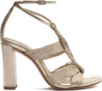 Alexandre Birman 90 mm Olga sandalen - Goud