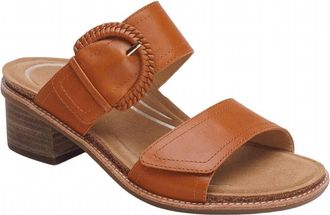 Aetrex Womens Tatiana Sandal In Cognac