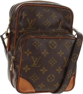 Louis Vuitton Pre-owned Cross Body Bags, female, Brown, Size: ONE SIZE Pre-owned Vintage Crossbody Bag