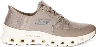 Skechers Taupe Mesh Trainers voor Vrouwen - Dames - Sneakers - Grijs - 40 EU - Schoenen