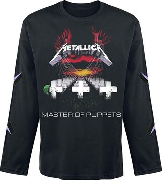 Metallica Spiral Mop - Longsleeve T-Shirt Black - XXL
