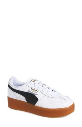 Puma Palermo Elevata Platform Sneaker in Puma White-Gum at Nordstrom Rack, Size 10.5