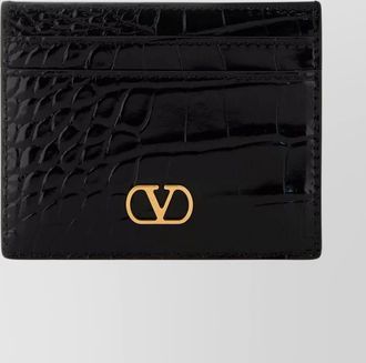 Valentino Garavani leather card holder