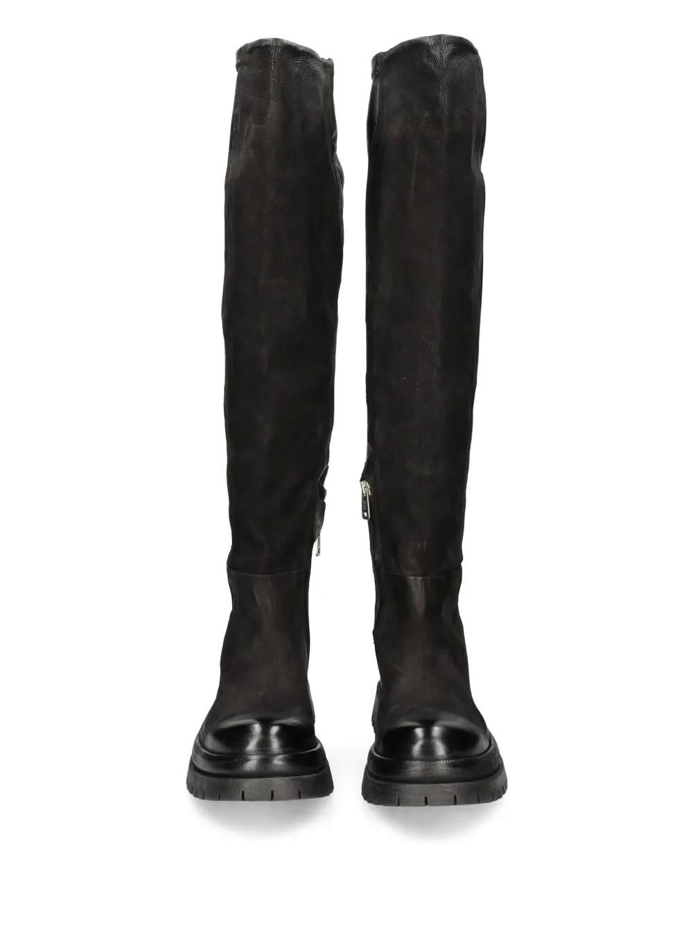 Bottes Femme Cuir Italien A.S.98 Style Western Marron - Taille 39, Occasion Parfait état