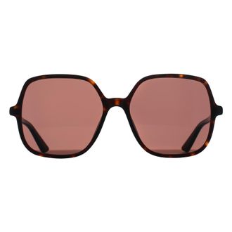 Chlo&eacute; Chlo&eacute; Chloe Square Womens Dark Havana Brown CH0362S - One Size