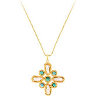 Sylvia Toledano Croix Baroque Necklace in Multi at Nordstrom