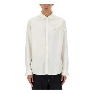 Junya Watanabe Casual Shirts, male, White, Size: M Camicia