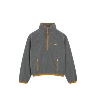 Ami Fleece Vareuse With Ami Patch