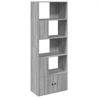 vidaXL Vidaxl - Estanter&iacute;a Madera De Ingenier&iacute;a Gris Sonoma 70x36x189 Cm