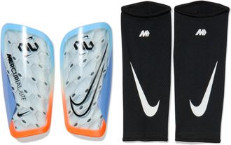 Nike United Mercurial Lite Soccer Shin Guards in Blue | IX5447-441