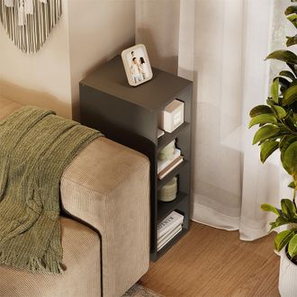 Vicco Estanter&iacute;a De Almacenamiento Rula, Antracita, 25 X 81.6 Cm, Vicco