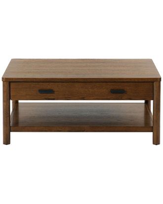 Safavieh Couture Jaylessa Wood 1 Drawer Coffee Table
