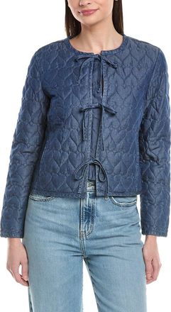Nanette Lepore Quilted Hearts Jacket
