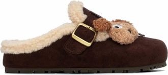 Xti Womens Casual Suede Clogs In Brown