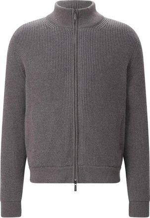 Moorer Cardigan - - Knitwear - Uomo - Marrone - L