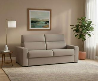 Dmora Dmora - Sof&aacute; Fijo 3 Plazas Ozegna, Sof&aacute; Lineal Para Sal&oacute;n, Acolchado, Desenfundable, Calidad 100% Made In Italy, 220x95 H100 Cm, T&oacute;rtola