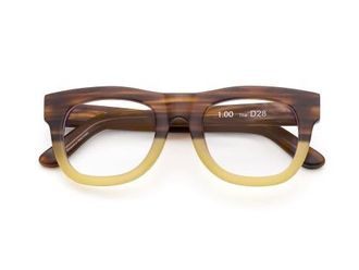 CADDIS D28 | Reading Glasses in Bullet Coffee at Nordstrom, Size +1.00