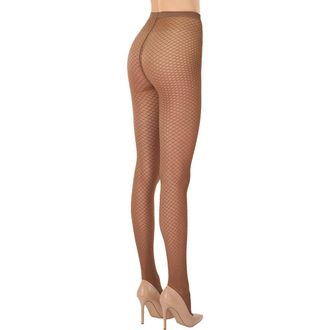 Wolford Shimmer Effect Tights in Saba/Gold at Nordstrom, Size X-Small