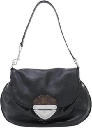 Louis Vuitton Pre-owned Vintage Schoudertas - Dames - Vintage Schoudertas - Zwart - ONE Size - Leer - Vintage