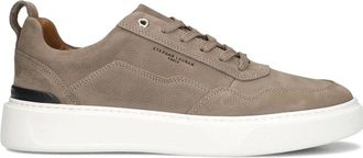 Stefano Lauran Schoenen, Heren, Beige, 45 EU, Taupe Sneakers voor Heren