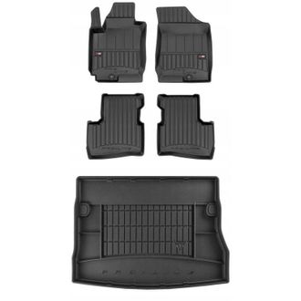 OEM Kit 3d Alfombrillas Y Alfombrilla Para Maletero Kia Ceed 1 Hb 2006-2012
