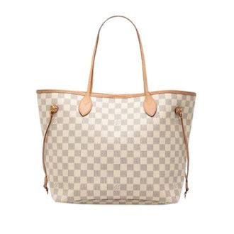 Louis Vuitton Pre-owned Tote Bags, female, White, Size: ONE SIZE Pre-owned Neverfull MM