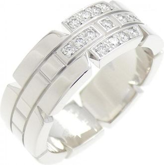 Cartier White Gold White Gold (18K) Band Ring (Pre-Owned)