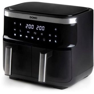 Domo Freidora De Aire Caliente Domo Do537fr - 2 X 4 L - 85&deg; A 200&deg; - 8 Programas Autom&aacute;ticos - L40 X L 40 X H 36 Cm