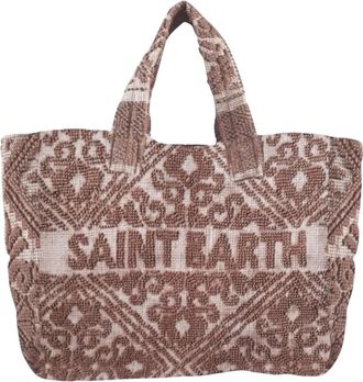 MC2 Saint Barth Tufting Tas - Dames - Shoppers - Bruin - ONE Size - Tassen
