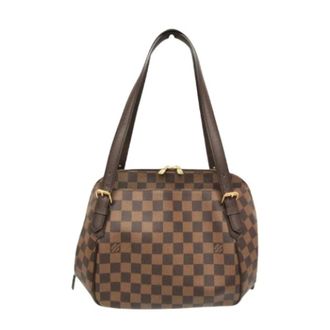 Louis Vuitton Pre-owned Shoulder Bags, female, Brown, Size: ONE SIZE Pre-owned Belem MM Shoulder Bag
