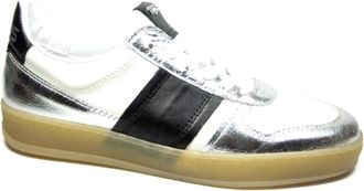 Mjus Schoenen, Dames, Grijs, 37 EU, Leer, T94141 Sneaker