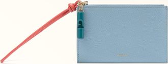Furla Iride Envelope Toni Carta Da Zucchero Multicolour Textured Leather Woman