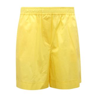 Sundek Casual Shorts, female, Yellow, Size: XS Poplin Shorts