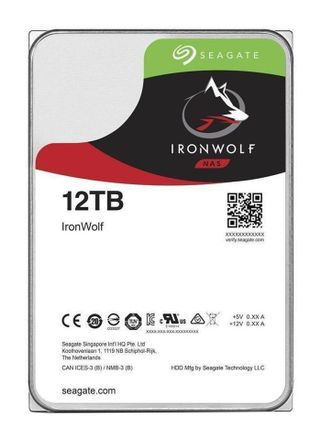 OEM Disco Duro Seagate Ironwolf De 12 Tb Sata 6 Gb/s 7200 24x7, St12000vn0008