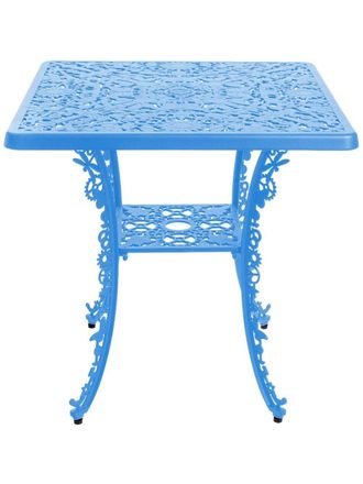 Seletti Industrie Collectie aluminium vierkante tafel - Blauw