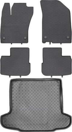 OEM Juego De Alfombrillas De Goma Para Coche Y Alfombrilla Para Maletero Para Fiat Tipo Sed&aacute;n A Partir De 2015