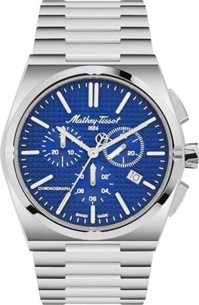 Mathey-Tissot Mens Zoltan Blue Dial Watch
