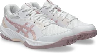 Asics Hallenschuh ASICS GEL-TASK 4, Damen, Gr. 39,5, wei&szlig;, morganite, Textil, Schuhe Hallenschuh