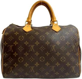 Louis Vuitton Pre-owned Handbags, female, Brown, Size: ONE SIZE Pre-owned Vintage Handbag