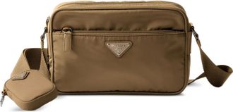 Prada Borsa a tracolla con logo - Toni neutri