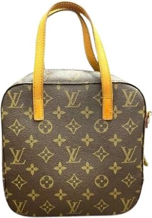 Louis Vuitton Pre-owned Monogram Schoudertas - Dames - Vintage Handtas - Bruin - ONE Size - Vintage