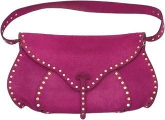 Celine Pre-owned Shoulder Bags, female, Pink, Size: ONE SIZE Pre-owned Vintage Shoulder Bag