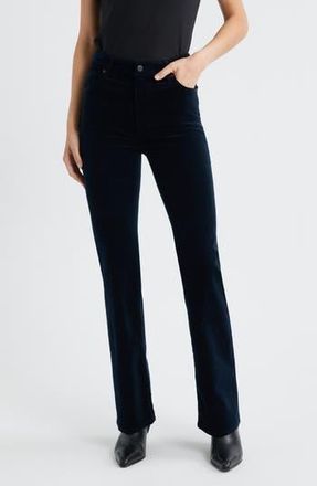 Frame Denim The Reboot High Waist Bootcut Corduroy Jeans in Navy at Nordstrom Rack, Size 30